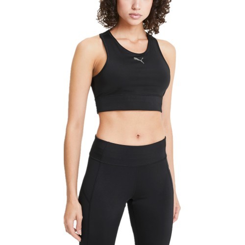 Puma RTG Crop Top Sports Bra Black 581474 01