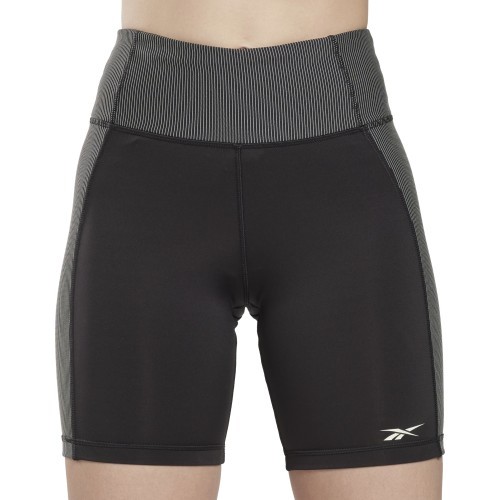 Женские шорты Reebok Rib Legging Short чёрные HI6221