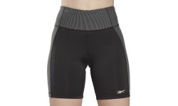 Женские шорты Reebok Rib Legging Short чёрные HI6221