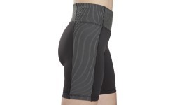 Женские шорты Reebok Rib Legging Short чёрные HI6221