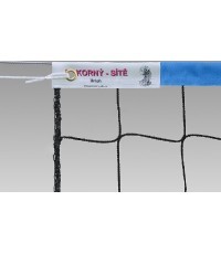 Волейбольная сетка Pokorny Site Economy, оранжевая/синяя, 9,5 x 1,0 м