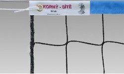 Volejbola tīkls Pokorny Site Economy, oranžs/zils, 9,5 x 1,0 m