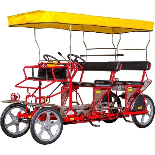 Velomobilis Coclofan E-Delfino, 4 vietu, ar elektrisko pedāļu piedziņu