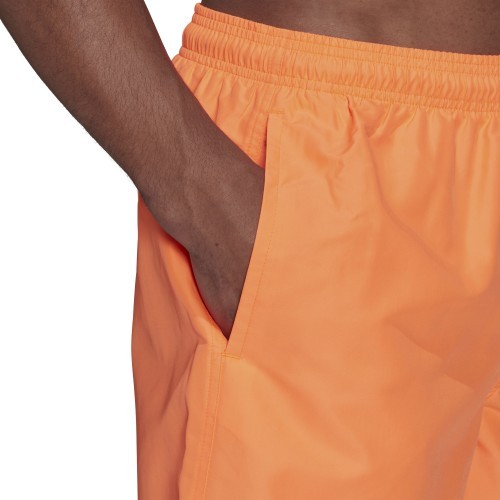 Adidas Men's Swim Shorts Solid Clx Sh Sl Orange GQ1085