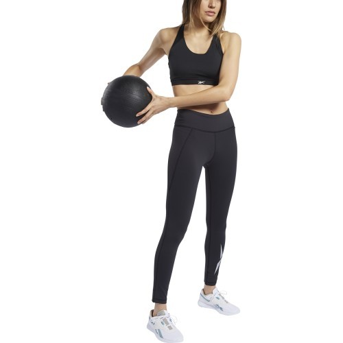 Женский спортивный бюстгальтер Reebok Wor Bra Padded, чёрный FQ0421