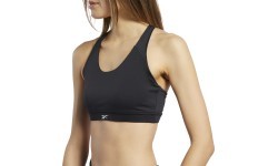Reebok Wor Bra Padded sieviešu sporta krūšturis, melns FQ0421