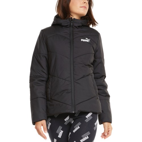 Женская куртка Puma Ess Padded Jacket чёрная 587648 01