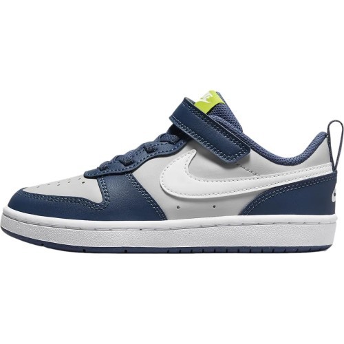 Nike Court Borough Low 2 Kids' Shoes Blue Grey BQ5451 016