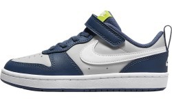 Nike Court Borough Low 2 bērnu apavi, zili pelēki BQ5451 016