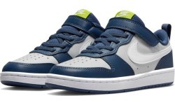 Nike Court Borough Low 2 Kids' Shoes Blue Grey BQ5451 016