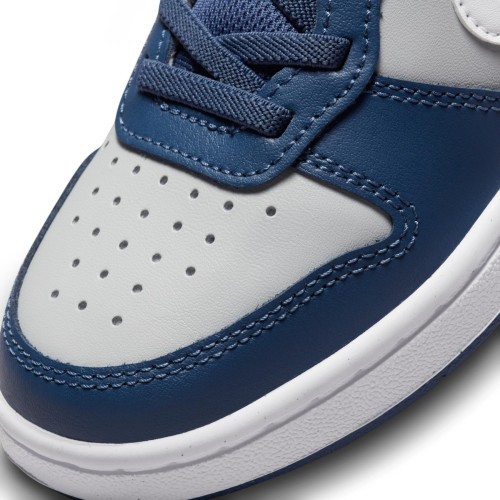 Детские кроссовки Nike Court Borough Low 2 сине-серые BQ5451 016