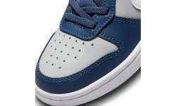 Nike Court Borough Low 2 bērnu apavi, zili pelēki BQ5451 016