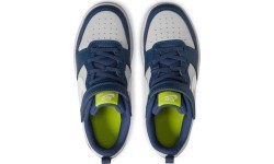 Nike Court Borough Low 2 bērnu apavi, zili pelēki BQ5451 016