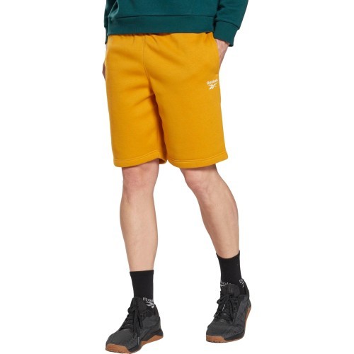 Reebok Ri Left Leg Logo vīriešu šorti, dzelteni HJ9953