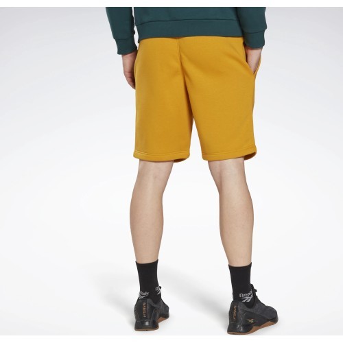 Мужские шорты Reebok Ri Left Leg Logo, жёлтые HJ9953
