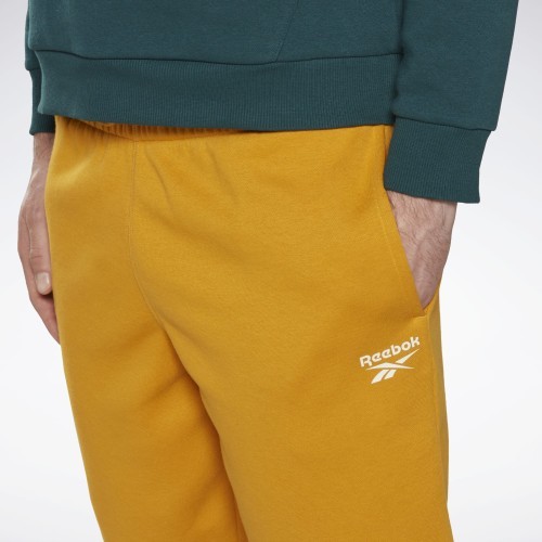 Reebok Ri Left Leg Logo Men's Shorts Yellow HJ9953