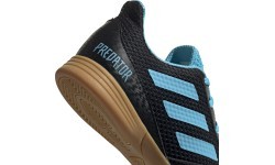 Футбольные бутсы Adidas Predator 19.4 IN SA, чёрно-синие G25830