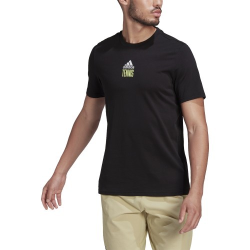 Футболка мужская Adidas M Tns Par G Tee Black HA0965