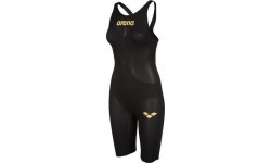 Women’s Competition Swimsuit Arena W Carbon AIR² Open Back, Black - 553