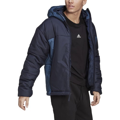 Мужская куртка Adidas BSC 3S Puffy HJ Navy HG8752