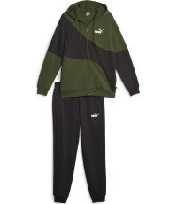 Спортивный костюм мужской Puma Power Cat Black Green 675972 31