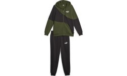 Спортивный костюм мужской Puma Power Cat Black Green 675972 31