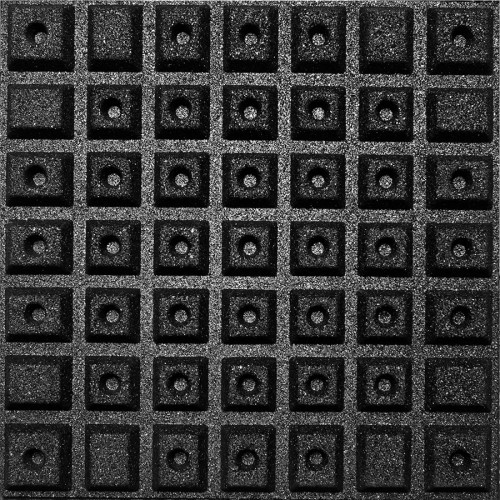 Multifunctional Rubber Tile Base Antishock - Grey