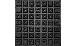 Multifunctional Rubber Tile Base Antishock - Grey