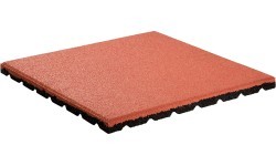 Multifunctional Rubber Tile Base Antishock - Red