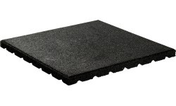 Multifunctional Rubber Tile Base Antishock - Black