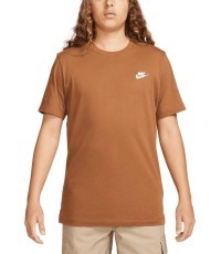 Nike NSW Club Tee vīriešu T-krekls, brūns, AR4997 281