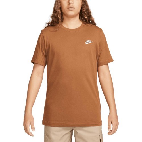 Nike NSW Club Tee vīriešu T-krekls, brūns, AR4997 281