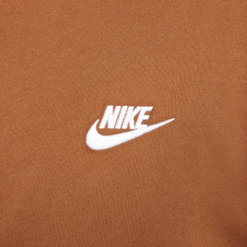 Nike NSW Club Tee Men's T-Shirt Brown AR4997 281