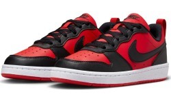 Детская обувь Nike Court Borough Low White Red Black DV5456 600