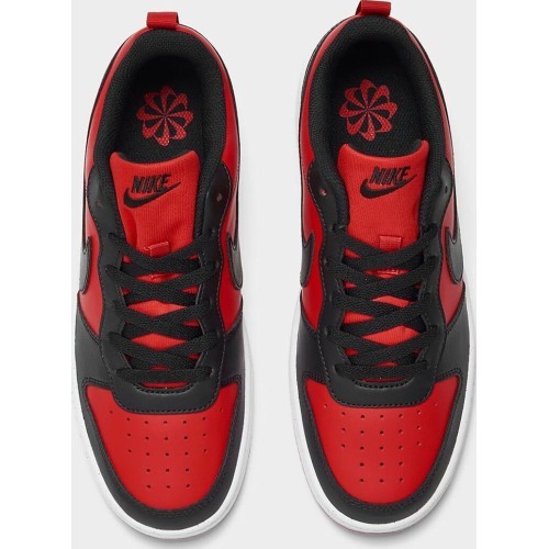 Nike Court Borough Low kids' sneakers White Red Black DV5456 600