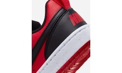 Детская обувь Nike Court Borough Low White Red Black DV5456 600