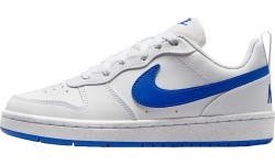 Nike Court Borough Low White Blue Kids Shoes DV5456 110