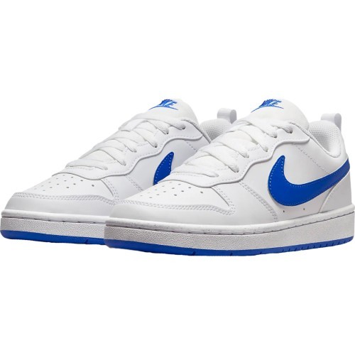 Nike Court Borough Low White Blue Kids Shoes DV5456 110