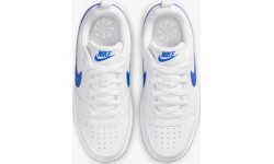 Nike Court Borough Low White Blue Kids Shoes DV5456 110