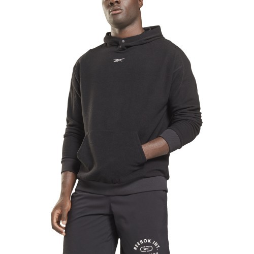 Reebok vīriešu džemperis Wor Fleece Oth Hoodie Black