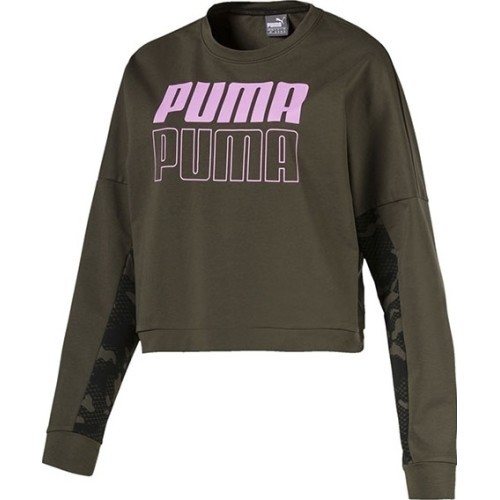 Puma Modern Sports Crew sieviešu džemperis Khaki 852585 15