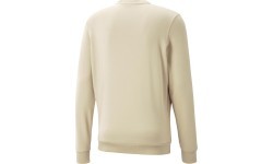 Puma Ess Elevated Crew vīriešu sporta džemperis krēmkrāsas 673386 88