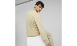 Puma Ess Elevated Crew vīriešu sporta džemperis krēmkrāsas 673386 88