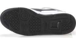Puma Rebound Layup Lo SL Jr bērnu botas White Black Grey 370490 20