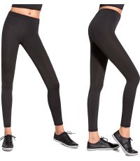 Женские леггинсы для фитнеса для занятий спортом Bas Black Forcefit 90 - Black