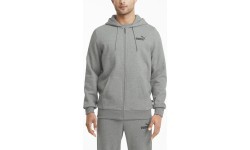 Puma Men's Sweatshirt Ess Small Logo Fz Grey 586702 03