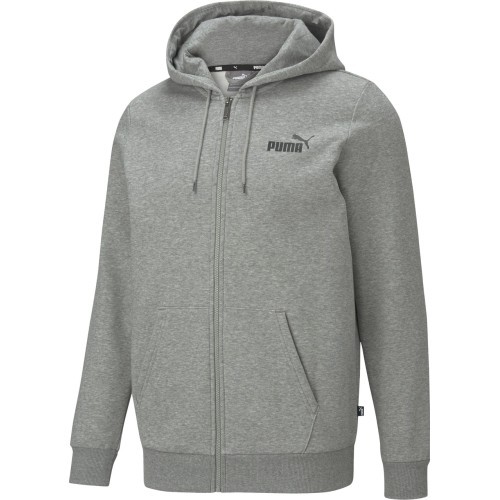 Мужская толстовка Puma Ess Small Logo Fz Grey 586702 03