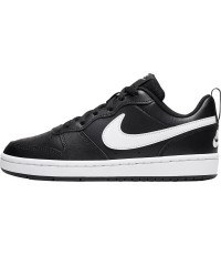 Nike bērnu apavi Court Borough Low 2, melni BQ5448 002