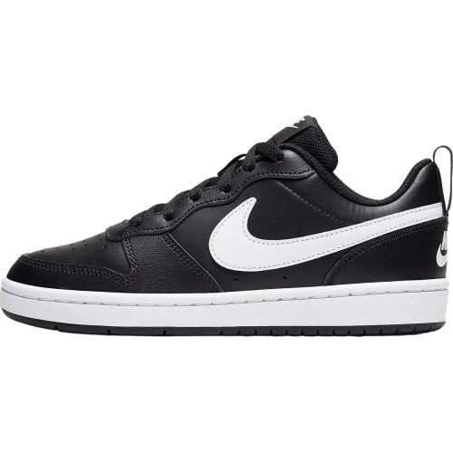 Nike bērnu apavi Court Borough Low 2, melni BQ5448 002