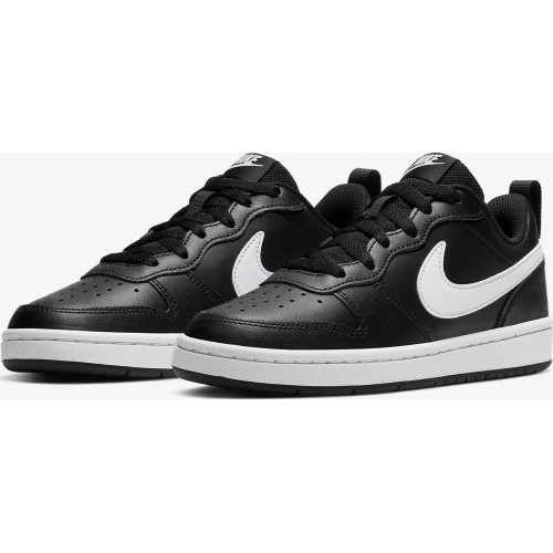 Nike bērnu apavi Court Borough Low 2, melni BQ5448 002